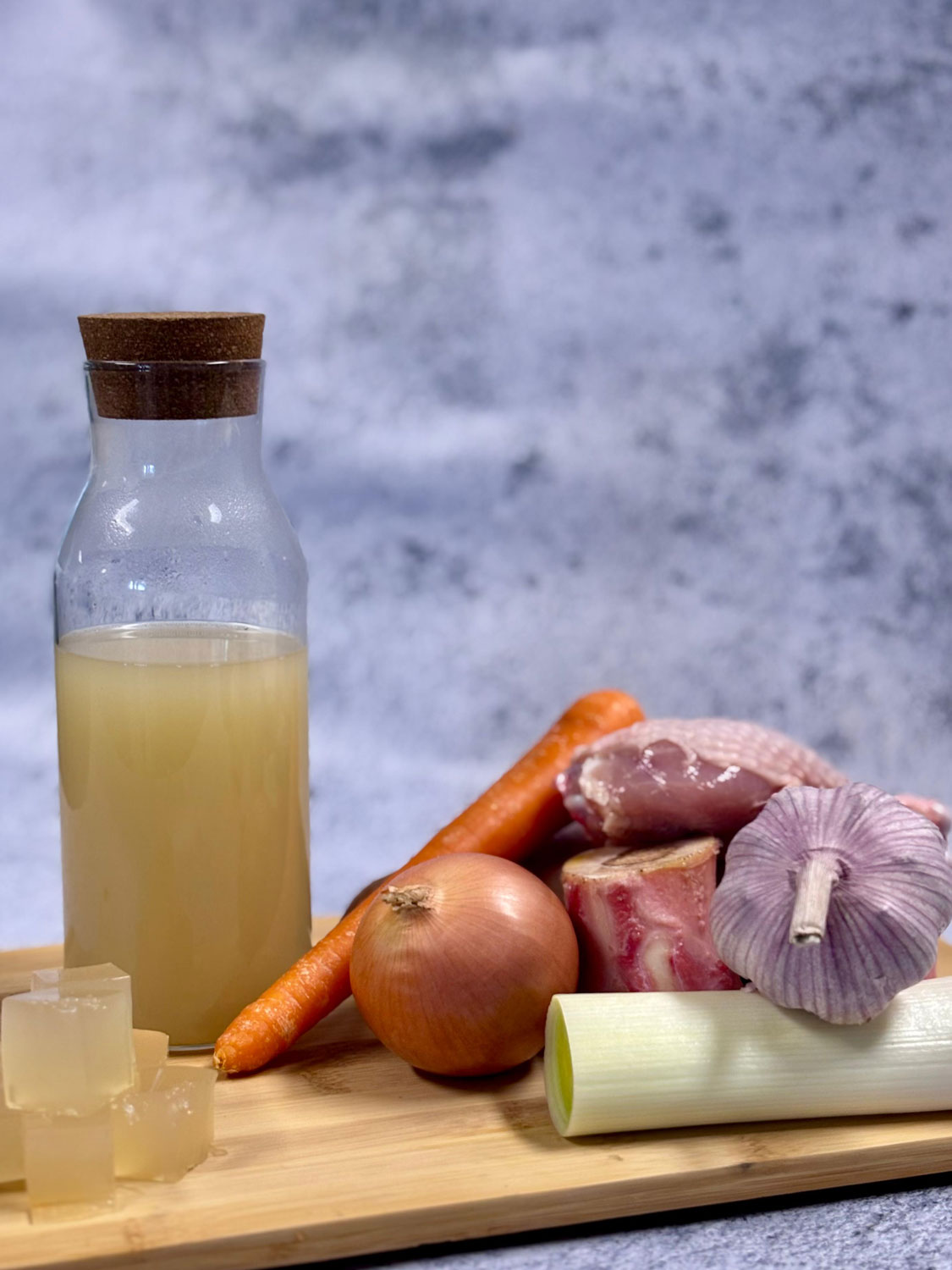 Caldo ternera de pasto y pollo con verduras (225 ml) - Imagen 3
